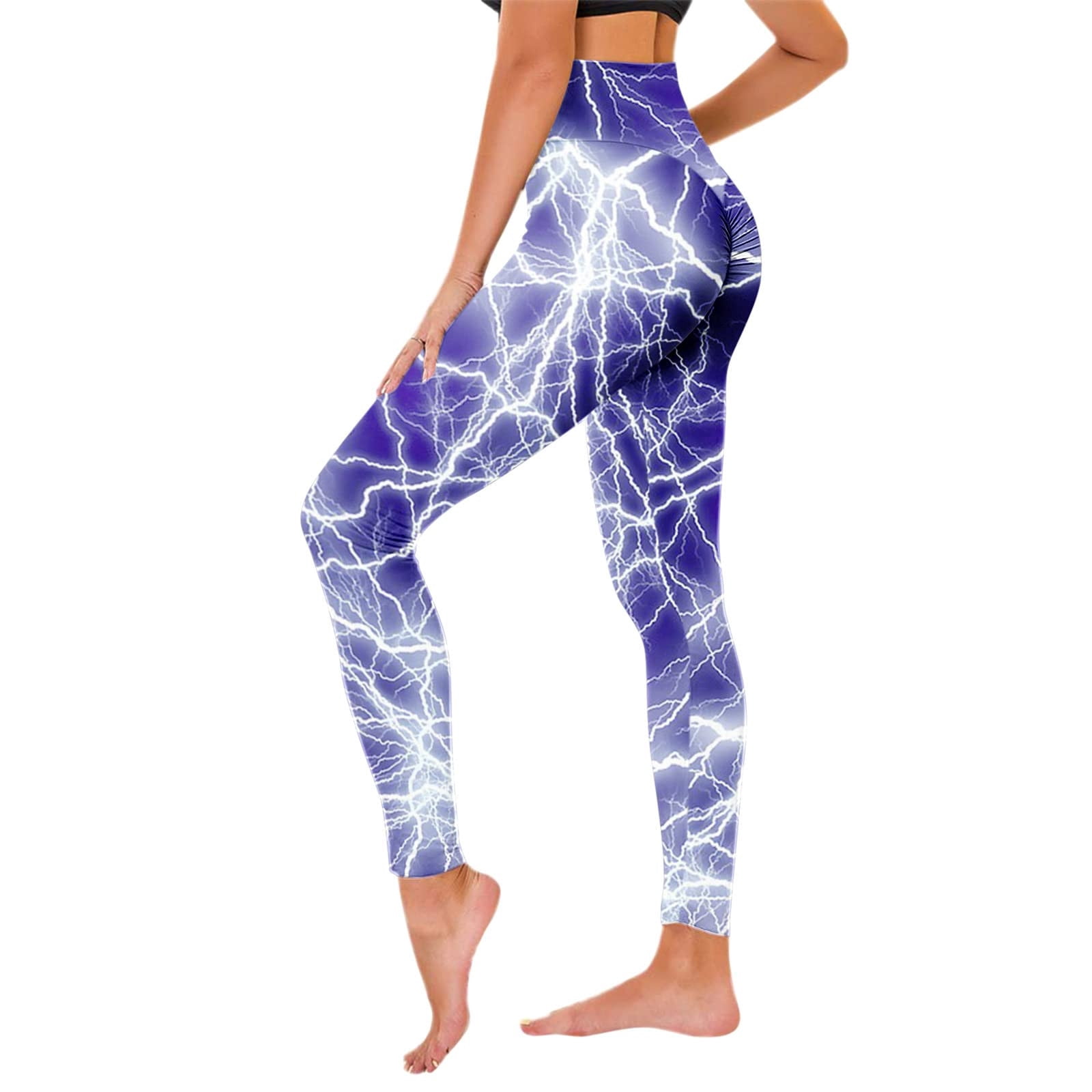 Tie Dye Leopard Camo Print Tights 