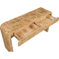 thumbnail image 6 of Meridian Furniture Cresthill Natural Ash Console Table, 6 of 12