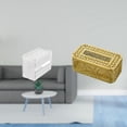 thumbnail image 2 of Caja moderna de acrílico para guardar pañuelos de papel y portarrollos de pared con tapa, ideal para baños y restaurantes., 2 of 8