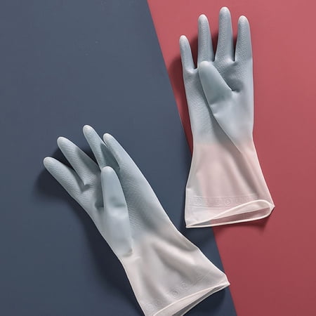 Durable Washing Clothes Cleaning Household Cleaning Tools Household Rubber Dishwashing Gloves Kitchen S 5