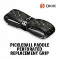 thumbnail image 2 of ONIX Pickleball Pro Team Perforated Replacement Grip — Black/Orange, 2 of 5