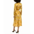 thumbnail image 2 of Ted Baker womens  Neck Tie Maxi Dress, 4, Yellow, 2 of 3