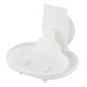 thumbnail image 1 of Double Soap Dish Strong Suction Soap Holder Cup Tray for Shower Bathroom (White), 1 of 5