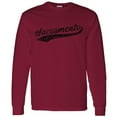 thumbnail image 2 of Sacramento Baseball Script - Hometown Pride, Pitcher Long Sleeve T Shirt - X-Large - Cardinal, 2 of 6