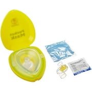 Laerdal CPR Pocket Mask, Complete, Yellow Hard Case