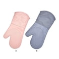 thumbnail image 2 of Yuarrent Manoplas de silicona para horno para hornear, guantes para agarraderas de cocina, almohadilla para barbacoa resistente a altas temperaturas, Herramientas y accesorios para hornear Rosa Yuarrent HA082796-01, 2 of 6