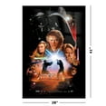 thumbnail image 3 of Star Wars: Episode III - Revenge Of The Sith - Framed Movie Poster (Regular Style) (Size: 27" X 40") (Black Aluminum Frame), 3 of 6