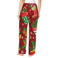 thumbnail image 2 of Bixox Women's X-mas and New Year Patterned Pajama Pants Loungewear, 2 of 5