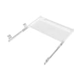 thumbnail image 2 of Rongfmy Desk Drawer Keyboard Tray Ergonomic Keyboard Tray Under Desk for Office Home Gray White, 2 of 9