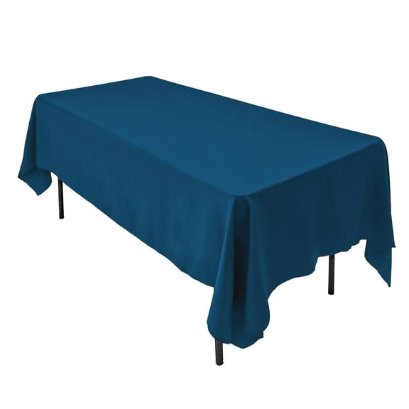 AK TRADING CO. 60 x 102 Inch Rectangular Polyester Tablecloth – Table Cover Cloth, Tablecloths for Rectangular Tables, Washable Dining Cover
