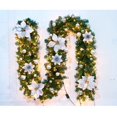 thumbnail image 1 of Bola navideña de 2,7 m, decoración de ratán, PVC, para puerta de Navidad, 1 of 1