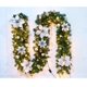 thumbnail image 1 of Bola navideña de 2,7 m, decoración de ratán, PVC, para puerta de Navidad, 1 of 1