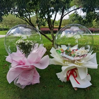 Clear Balloons for Stuffing, Transparent Bubble Balloons, Big Bobo