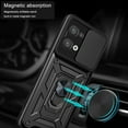 thumbnail image 3 of Case for Oppo Reno8 5G (NOT 4G) with Slide Camera Cover, Military Grade Drop Protective Phone Cover Case with Ring Kickstand for Oppo Reno 8 5G SJ Gold, 3 of 8