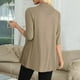 thumbnail image 4 of mfyjkho Tops De Gimnasio Para Mujer, Cárdigan Informal De Manga 3/4 Para Mujer, Cárdigan Suave Con Frente Abierto Tops Y Blusas Para Mujer Xl, 4 of 8