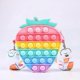 thumbnail image 2 of Bolso bandolera de silicona con burbujas, grande y popular para niños y adultos, bolso sensorial con diseño de dibujos animados., 2 of 5