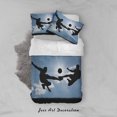 thumbnail image 2 of 3D Blue Sky Football Match Quilt Cover Set Bedding Set Duvet Cover Pillowcases, 2 of 3