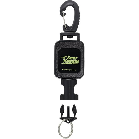 Retractor de luces de buceo Gear Keeper, tamaño mediano, 56 cm de extensión