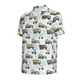 thumbnail image 2 of Rocae Tractor and Dumper for Men's Short Sleeve Polo Shirt, Quick Drying Performance Moisture Wicking Sports Men's Golf Shirt, 2 of 9