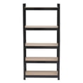 thumbnail image 5 of IVV Heavy Duty Garage Shelving - 5 Tier Adjustable Utility Steel Storage Rack w/ MDF Shelf for Warehouse Pantry Basement Organizer, 29.5"L x 11.8"W x 59.1"H, Black, 5 of 8