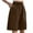 Brown, variant on zbxnLI Wide Leg Shorts for Women Stretch Smocked High Waisted Cotton Linen Shorts Loose Casual Shorts for Women
