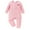 Pink, variant on Baby Cotton Romper Printed Infant Girls Comfort Cute Long Sleeve Jumpsuit Onesies Pajamas Newborn Fall Winter Essentials, Pink, 0 Months