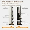 thumbnail image 3 of Full Length Mirror, Mirror Cabinet, Multi-Function Furniture Mirror, 65.7 x 17.7 Inch, 3 of 7