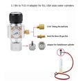 thumbnail image 3 of Khall Mini CO2 Gas Regulator Soda Water Pressure Reducing Valve Adapter Soda Bottle Accessory for Homebrew,Gas Regulator,CO2 Gas Regulator Valve, 3 of 8