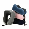 thumbnail image 4 of U Shaped Memory Foam Neck Pillows Soft Travel Pillow Massage Neck Pillow Sleeping Airplane Pillow Cervical Healthcare Bedding, 4 of 9
