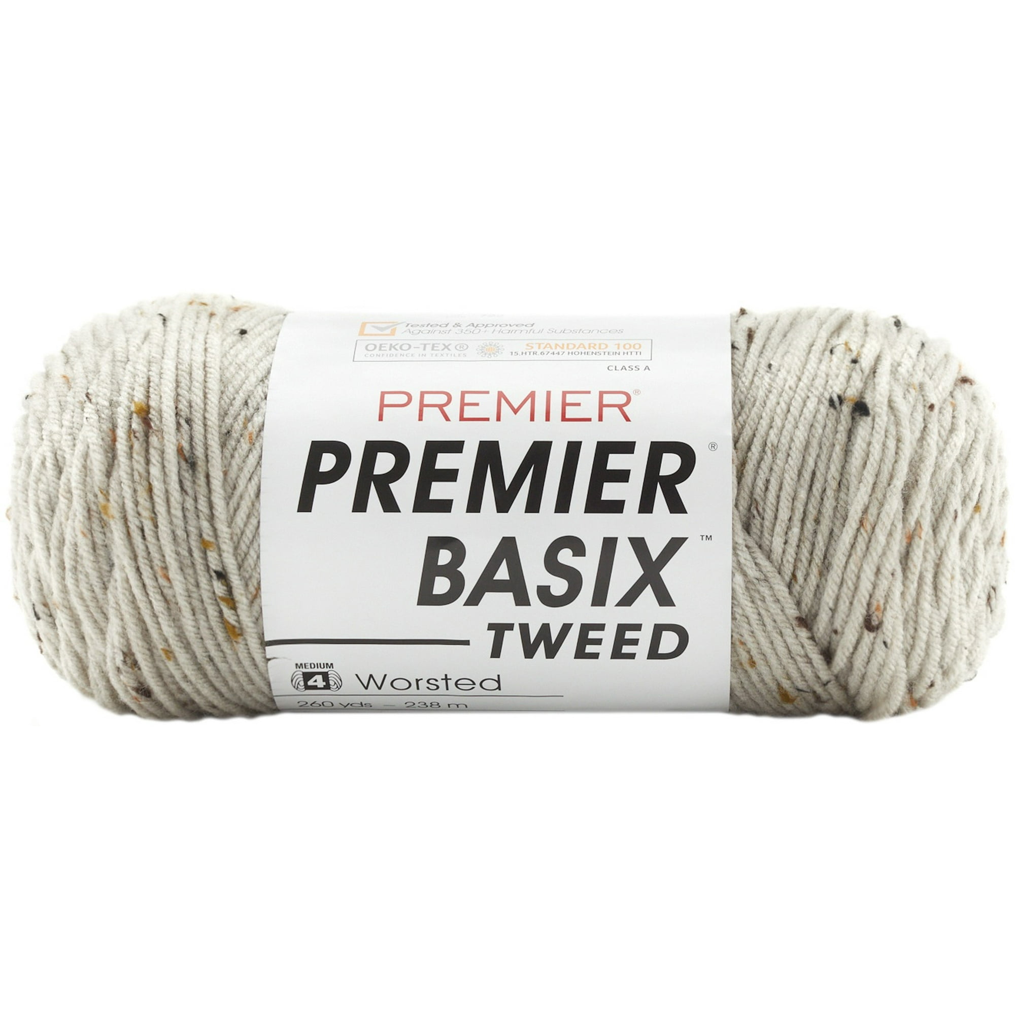 Premier Basix Tweed Yarn Aran Tweed Walmart