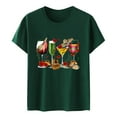 thumbnail image 4 of Ruyang Women Baseball Mom Tshirt Casual Letter Print Tops Tee Funny Baseball Graphic Shirts Mama Letter Print Short Sleeve Tee Tops, 4 of 4