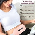 thumbnail image 3 of Siddharth International Cordless Belt Period Cramp Relief Massager with 3 Speed & 3 Crampfree Massage Modes with Touch Screen Comfortable Soft Fabric & Stretchable Belt, 3 of 5