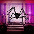 thumbnail image 6 of Joyfy 2 Pack 5 FT Giant Spider Halloween Decorations,Scary Spider Halloween Decorations Outdoor Party Decorations Props Halloween Yard Decorations,Black, 6 of 9