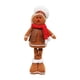 thumbnail image 4 of Muñeco de hombre de jengibre con piernas estirables de Navidad, muñeco de jengibre con patas largas, adornos navideños para patio de pared, niños y sombrero blanco, 4 of 9