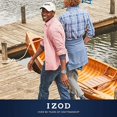 thumbnail image 2 of IZOD Men's Jeans – Sport Flex Stretch Denim Straight Leg Relaxed Fit Jeans for Men, 2 of 7
