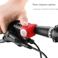 thumbnail image 4 of ROCKBROS Electric Cycling Bells Horn Rainproof MTB Bicycle Handlebar Bell Silica Shell Ring Saving Bell Bicycle Accessory, 4 of 7