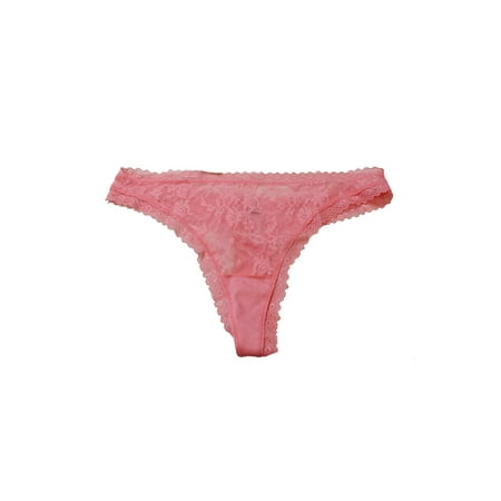 Dkny Coral Signature Lace Thong XL