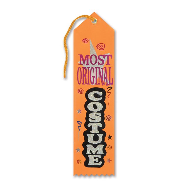 Cinta de premio al disfraz más original (paquete de 6) The Beistle Company HAR521