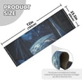 thumbnail image 5 of Yayeee Runner Rug for Bedroom 2'x6' Machine Washable Hallway Non Slip Mat, Window Earth, 5 of 8