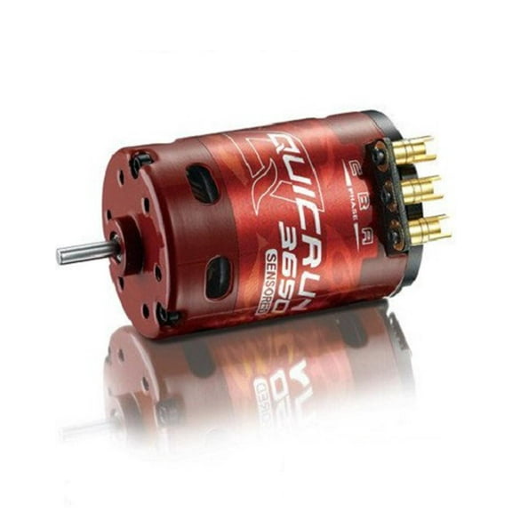 Hobbywing Hwi30404310 Quicrun 3650 G2, 13.5T Sensored Brushless Motor