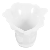 PAMINGONO White Ceramic Salad Serving Bowl for Hotel Use Elegant Dessert and Fruit Bowl