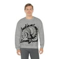 thumbnail image 3 of Indians Loud and Proud Spirit Sweatshirt Indian Mascot School Shirt Sport Grey Large, 3 of 7