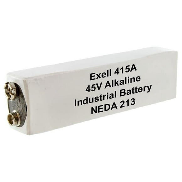 Exell EXELL- 415A 45V Alcalin Industriel Battery pour les Radios VOMs