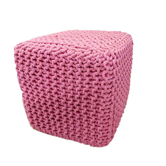 Knitted Footstool
