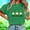 6#Green, variant on Hxlamzoo Women's St Patrick's Day T-Shirt Lucky Irish Shamrock Paddy's Day Graphic Tees Tops