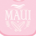 thumbnail image 4 of Inktastic Maui Hawaii Surfing Boys or Girls Baby Bib, 4 of 4