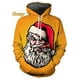 thumbnail image 3 of Sudadera con capucha con estampado 3D y gráfico navideño para hombres y mujeres, sudaderas casuales con diseño de Papá Noel y alce, ropa de calle de gran tamaño para hombres, 3 of 5