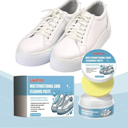 

atinetok Clearance Cleaners Shoes Multi-Purpose Cleaning Paste Small White Shoes No-Clean Cleaning Paste Efficient Routine Maintenance Multi- Purification Broad Use Management Overall Cleaner