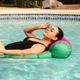 thumbnail image 6 of Big Joe Kona Hammock No Inflation Needed Pool Lounger with Headrest, Summer Melon Double Sided Mesh, Quick Draining Fabric, 4 feet Big, 6 of 9
