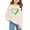 Beige, variant on Otqutp Girls St Patricks Day Sweatshirt Cute Crewneck Irish Clove𝐫 T-Shirt Long Sleeve Pullover Sweater Teens Saint Patty's Outfit